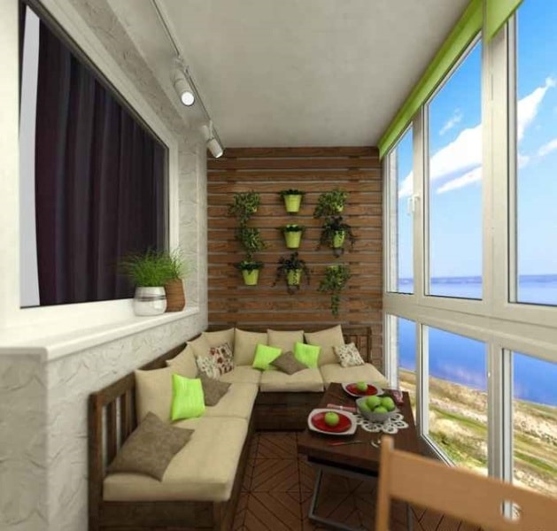 Дизайн балкона 3 кв. метра - фото5 Дизайн балкона 3 кв. метра - фото5