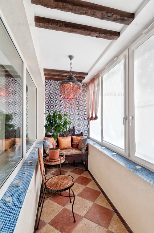 Современные идеи для дизайна балкона 2015-2016 - фото - 2