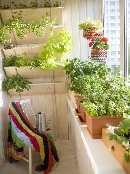 Современные идеи для дизайна балкона 2015-2016 - фото - 5