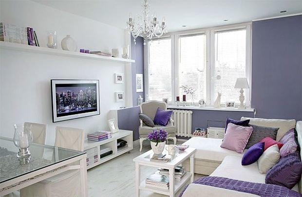 Белая мебель в интерьере гостиной: интересные идеи - фото6