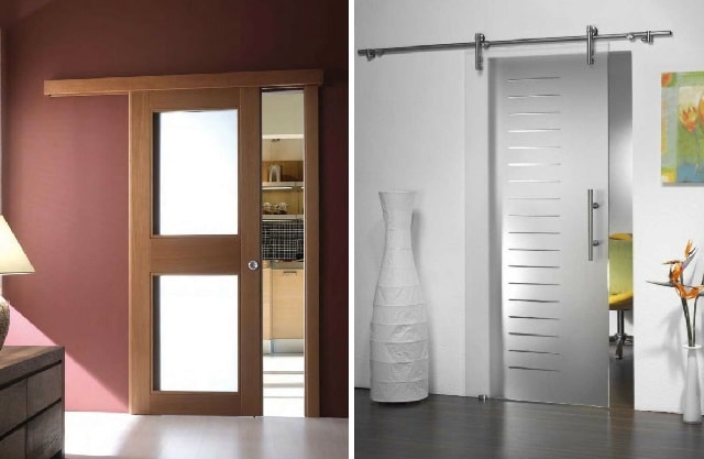 Раздвижные межкомнатные двери в интерьере квартиры: обзор - фото2