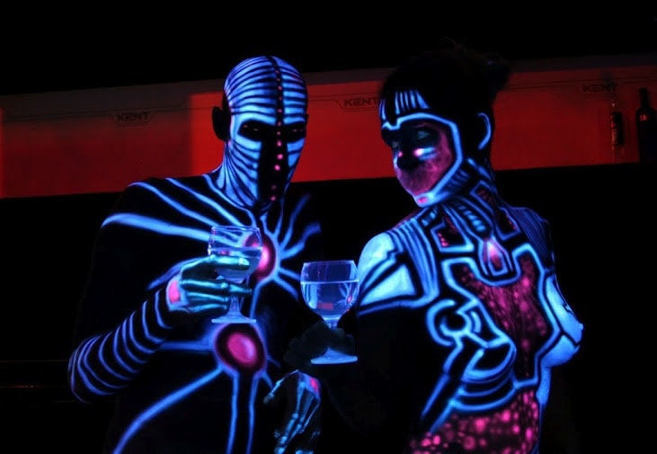 Флуоресцентные краски для тела