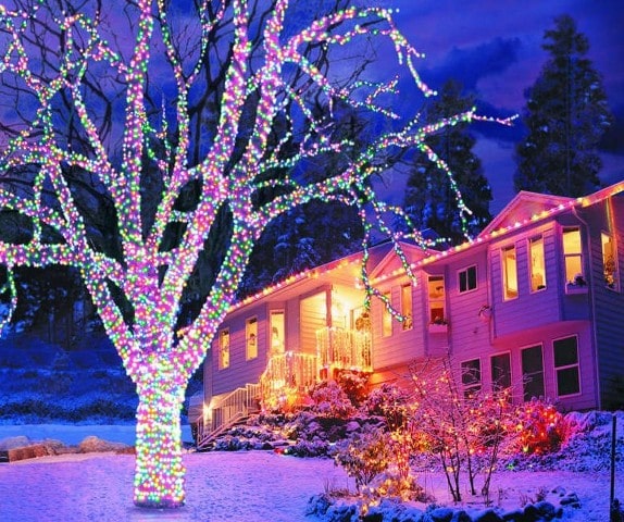 Новогодняя гирлянда: обзор, интересные идеи - фото6 Новогодняя гирлянда: обзор, интересные идеи - фото6