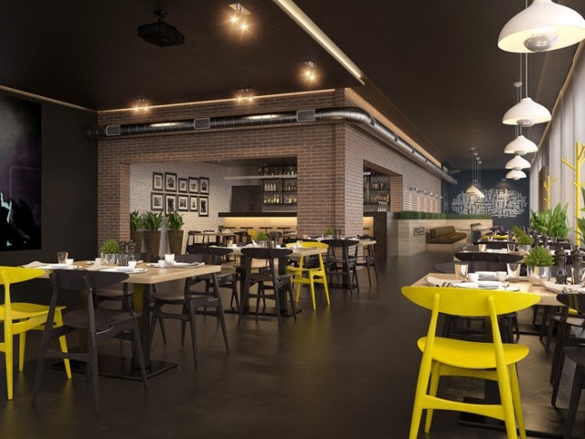 Дизайн кафе, баров, ресторанов: грамотный интерьер в стиле лофт - фото1 Дизайн кафе, баров, ресторанов: грамотный интерьер в стиле лофт - фото1