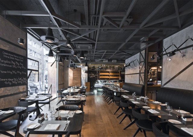 Дизайн кафе, баров, ресторанов: грамотный интерьер в стиле лофт - фото3 Дизайн кафе, баров, ресторанов: грамотный интерьер в стиле лофт - фото3