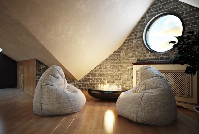 Кресло-мешок в интерьере квартиры и дома: интересные идеи - фото5