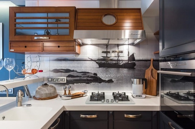 Нестандартные маленькие кухни: креативные идеи интерьеров - фото9