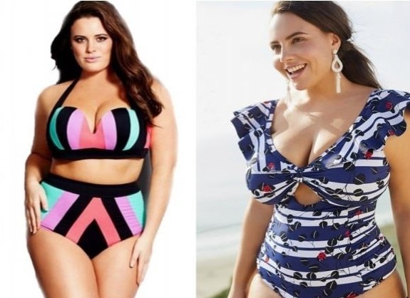 Купальники 2018 года для полных девушек и женщин: модные тенденции - фото2