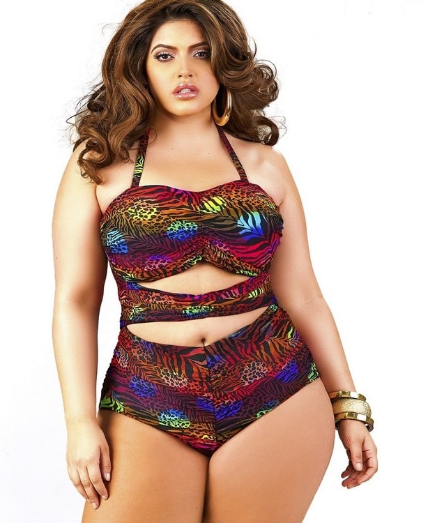 Купальники 2018 года для полных девушек и женщин: модные тенденции - фото8