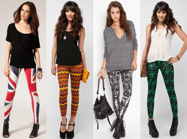 С чем носить леггинсы - фото7