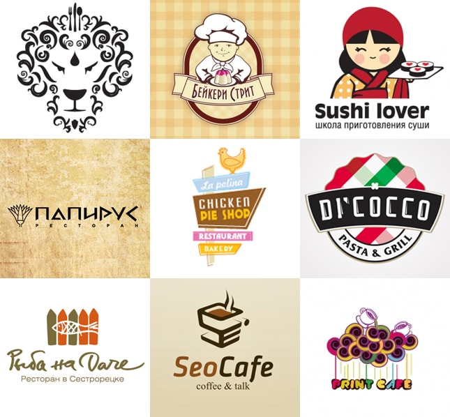 Креативные логотипы для бизнеса - подборка интересных идей - фото1