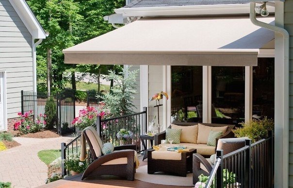 Маркизы для террасы и веранды: что это такое и как работает - фото1