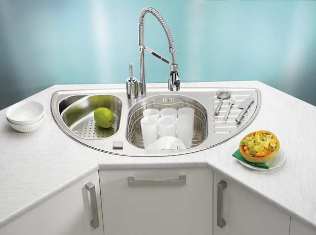 Встраиваемая мойка под столешницу для кухни (советы, обзор) - фото2