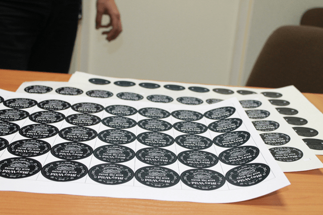 Печать наклеек в Киеве - отзыв - фото1