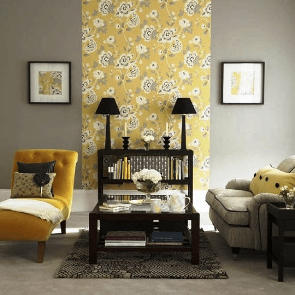 Обои в интерьере квартиры: фото дизайна и способы комбинирования - изображение1