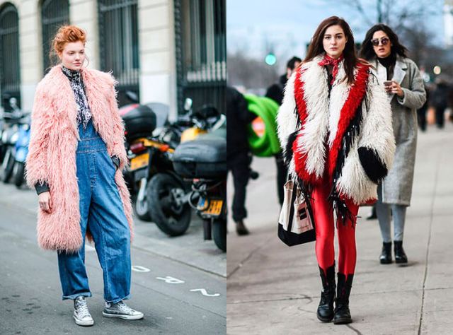 Уличная мода на зиму 2018 - женская верхняя одежда - фото3