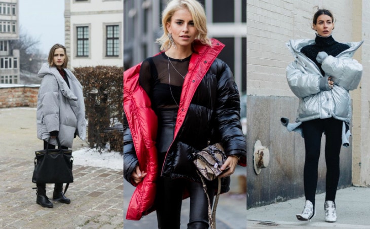 Уличная мода на зиму 2018 - женская верхняя одежда - фото4