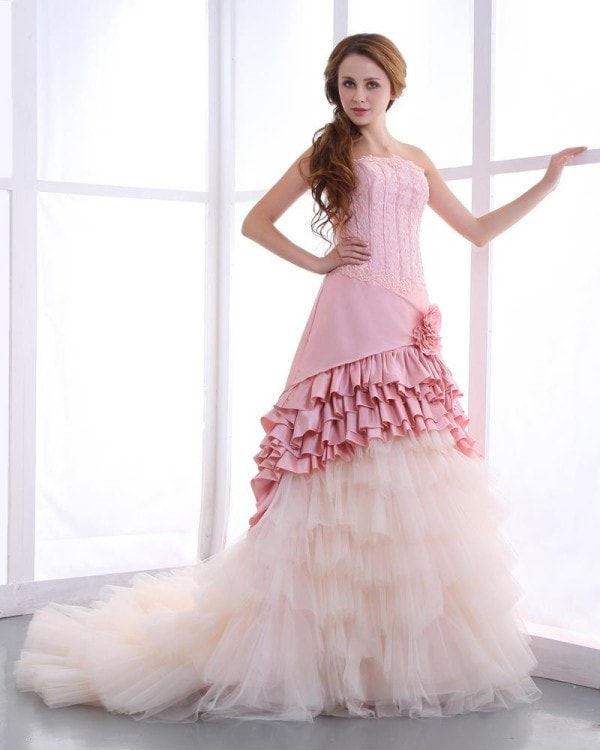 Длинные вечерние платья на выпускной - новинки 2017 - фото2