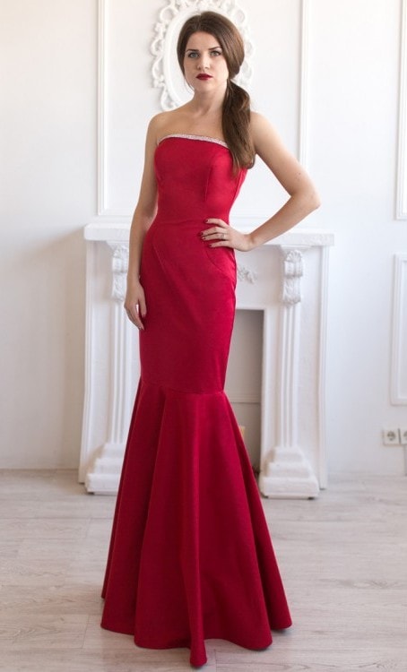 Длинные вечерние платья на выпускной - новинки 2017 - фото6