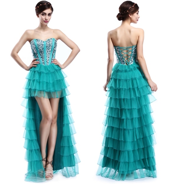 Длинные вечерние платья на выпускной - новинки 2017 - фото8