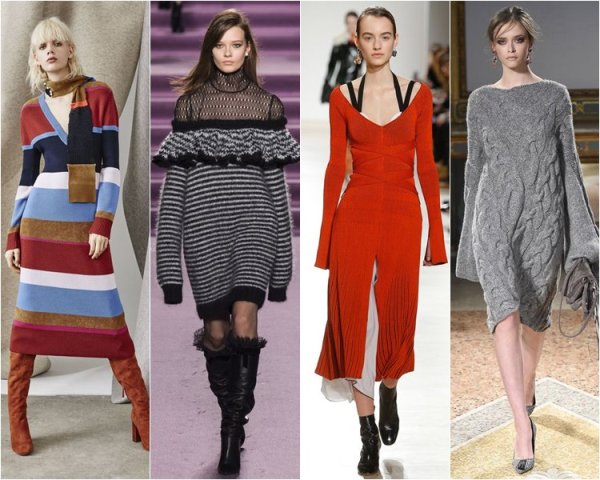 Модное платье 2017-2018: цвета, стили, фасоны - фото2