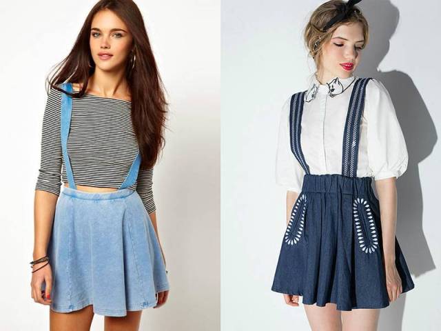 Как носить подтяжки девушкам - фото2