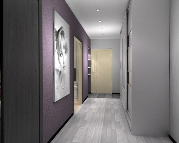 Маленькие прихожие в современном стиле: дизайн - фото3