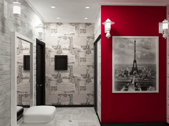 Маленькие прихожие в современном стиле: дизайн - фото5