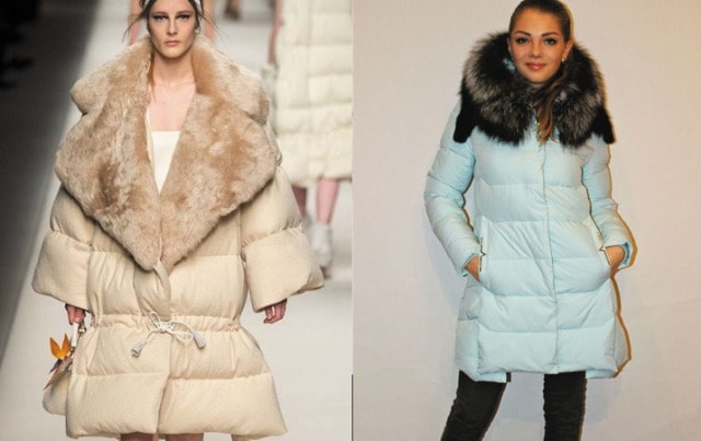 Модные женские пуховики сезона осень-зима 2017-2018 (обзор) - фото3