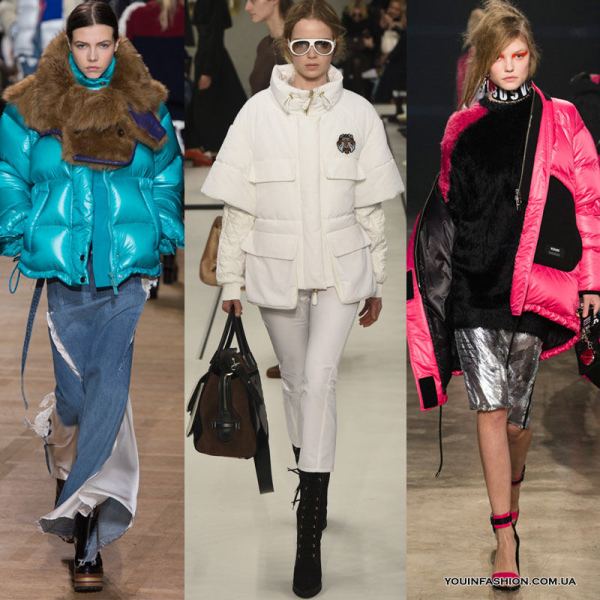 Модные женские пуховики сезона осень-зима 2017-2018 (обзор) - фото7