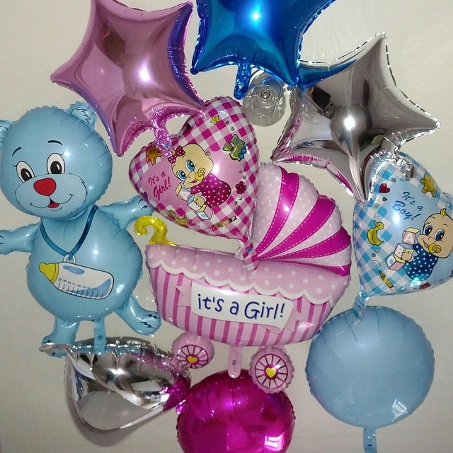 Фольгированные шарики для праздника: интересные идеи - фото5