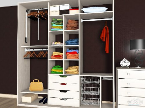 Какие бывают шкафы-купе - дизайн фасадов для спальни и гостиной - фото8