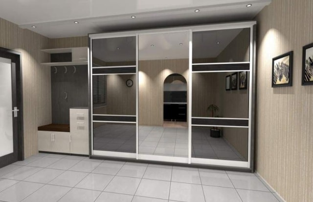 Шкаф-купе в интерьере: новинки 2017 - фото1