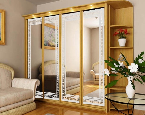 Шкаф-купе в интерьере: новинки 2017 - фото5