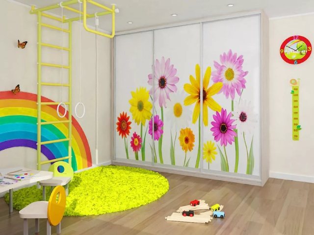 Шкаф-купе в интерьере: новинки 2017 - фото8