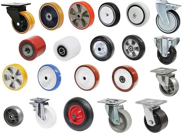 Колеса и ролики для тележек: виды, характеристики, как подобрать - фото2