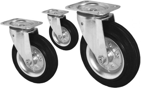 Колеса и ролики для тележек: виды, характеристики, как подобрать - фото4