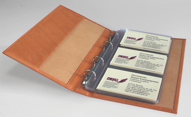 Визитницы: что это такое, какие бывают, кому нужны - фото1