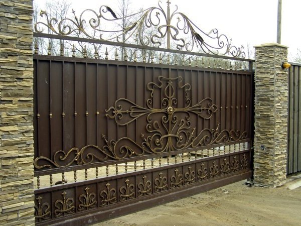 Откатные ворота: виды, особенности, преимущества - фото4