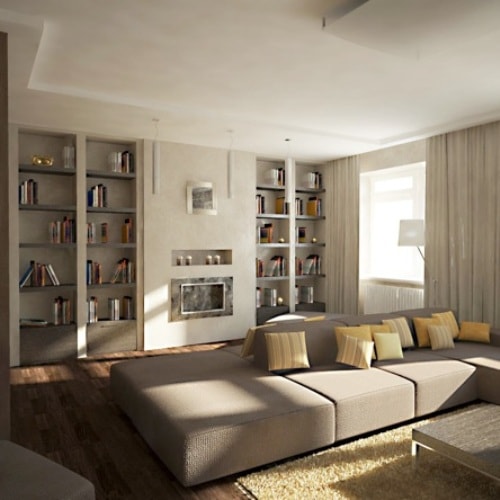 Дизайн 1 комнатной квартиры хрущевки 30 кв.м (варианты, видео) - фото 4