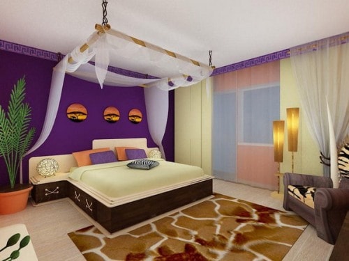 Дизайн квартиры в африканском стиле - фото 4