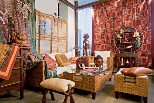 Дизайн квартиры в африканском стиле - фото 5