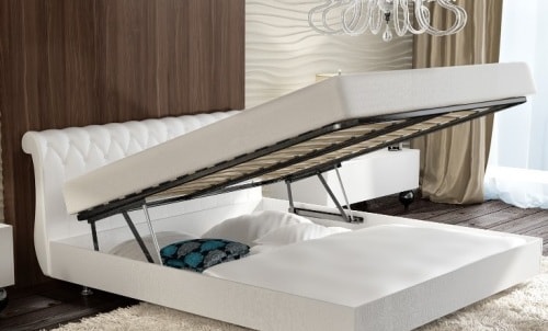 Какая кровать лучше: с подъемным механизмом или без? - фото 3