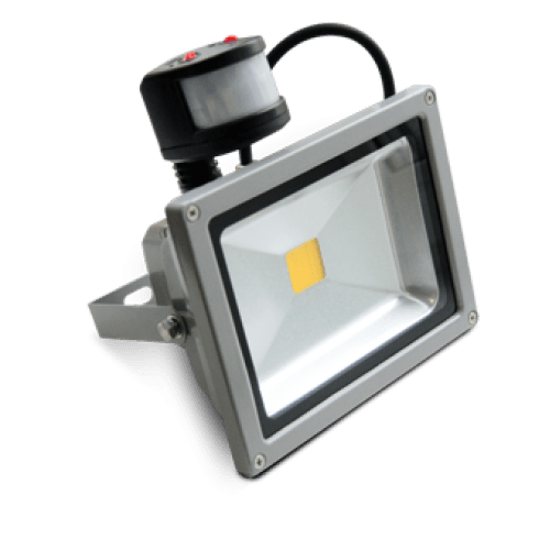 LED прожекторы с датчиком движения и освещенности - фото 1
