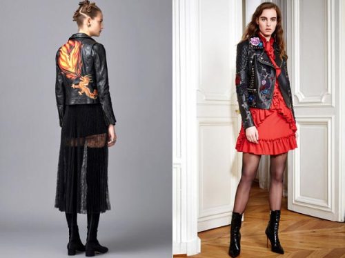 Модная куртка женская весна-осень 2017 - фото 1