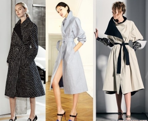 Модные фасоны пальто. Весна 2017 (фото 7 женское)