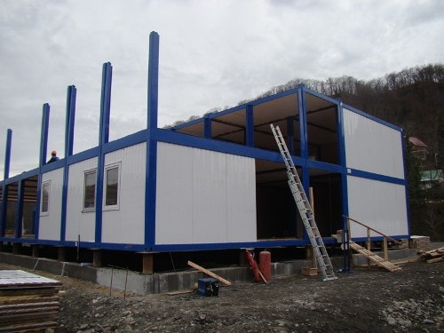 Модульное здание из сэндвич панелей - фото 2