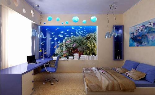 Как выбрать фотообои для спальни? (фото 3 в интерьере для маленьких комнат)