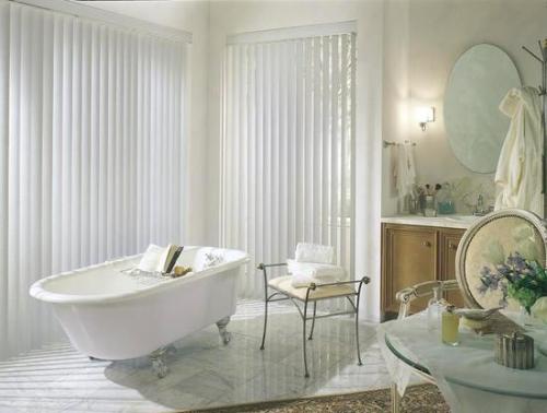 Жалюзи вертикальные тканевые (фото 3 в интерьере)